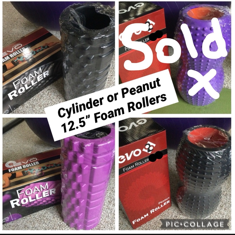 💥$12 w/purchase -EVO Deep Tissue Massage Roller, Yoga HQ